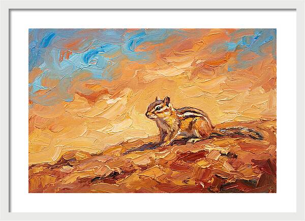 Mediterranean Chipmunk Serenity