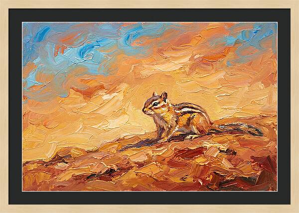 Mediterranean Chipmunk Serenity