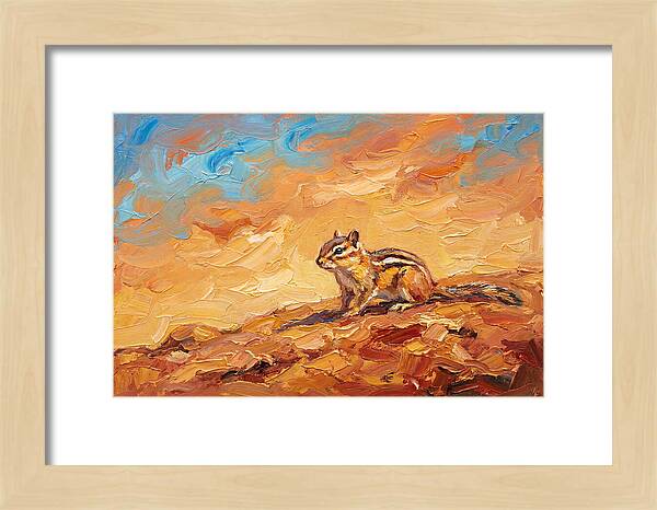 Mediterranean Chipmunk Serenity
