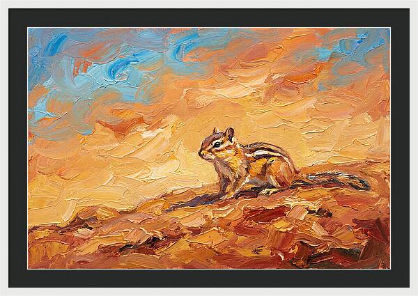 Mediterranean Chipmunk Serenity