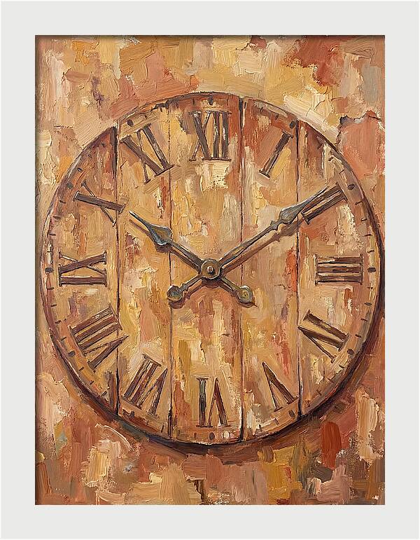 Mediterranean Clock Elegance