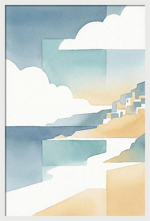 Mediterranean Coast Serenity