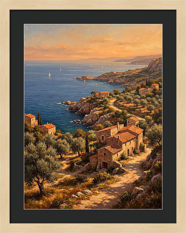 Mediterranean Coastal Serenity