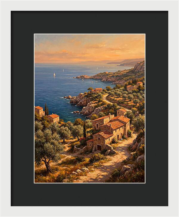 Mediterranean Coastal Serenity