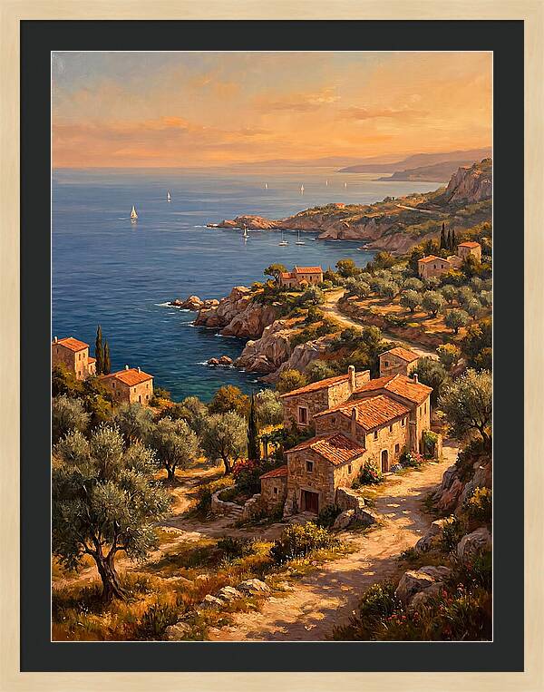 Mediterranean Coastal Serenity