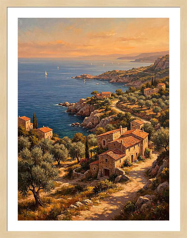 Mediterranean Coastal Serenity