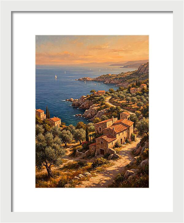 Mediterranean Coastal Serenity
