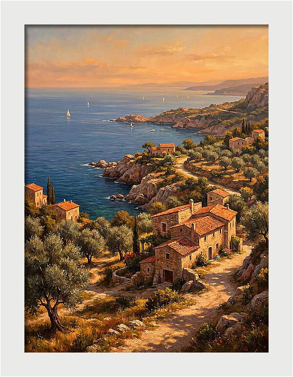 Mediterranean Coastal Serenity