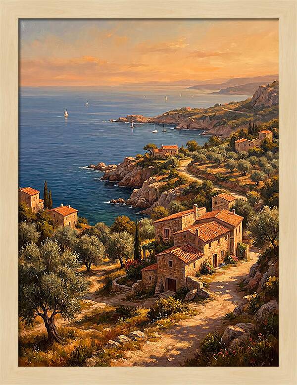 Mediterranean Coastal Serenity