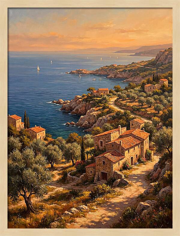 Mediterranean Coastal Serenity