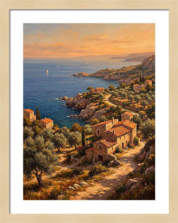 Mediterranean Coastal Serenity
