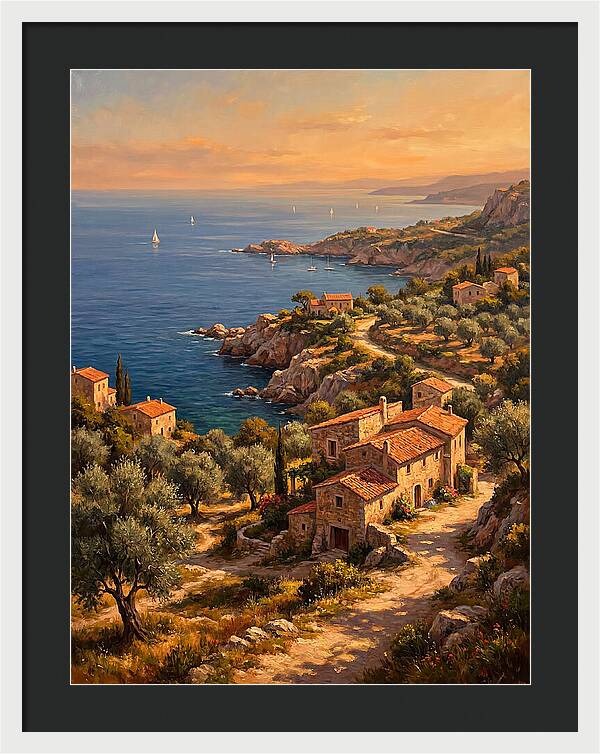 Mediterranean Coastal Serenity