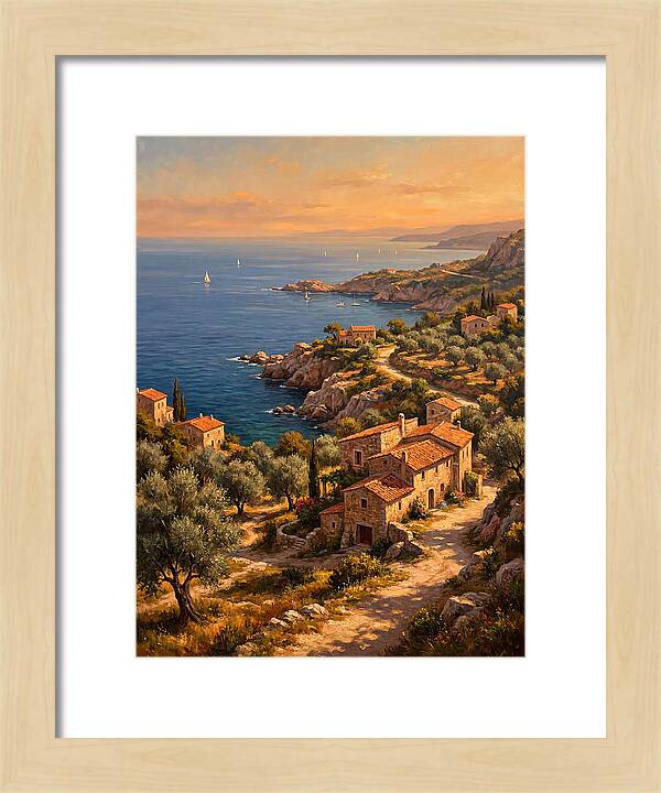 Mediterranean Coastal Serenity