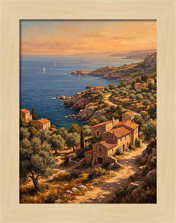 Mediterranean Coastal Serenity