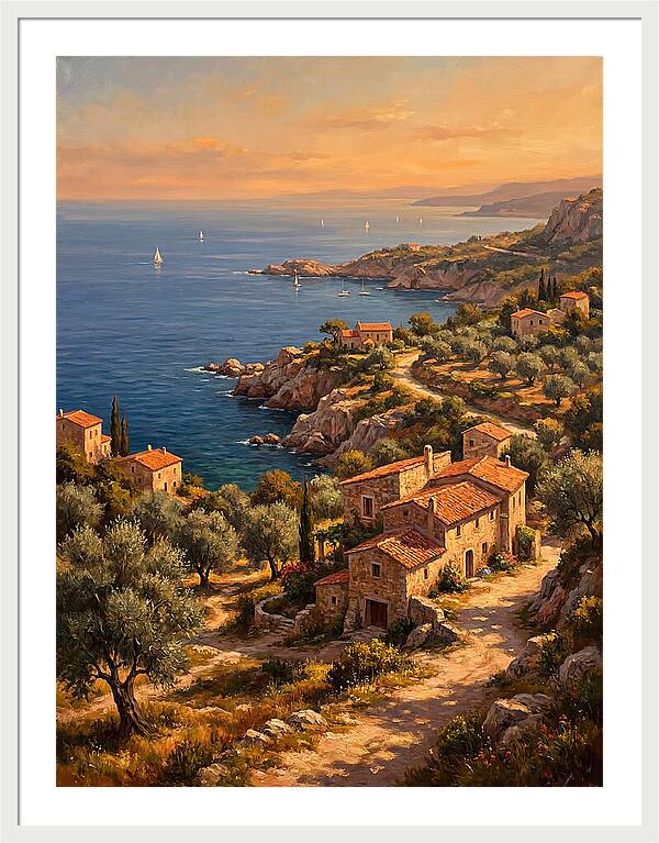 Mediterranean Coastal Serenity