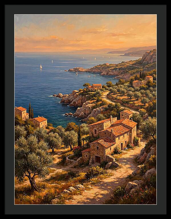 Mediterranean Coastal Serenity