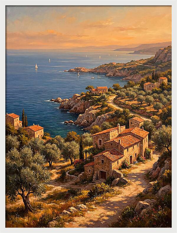 Mediterranean Coastal Serenity