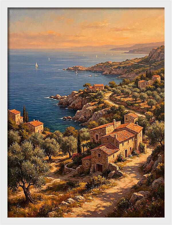 Mediterranean Coastal Serenity