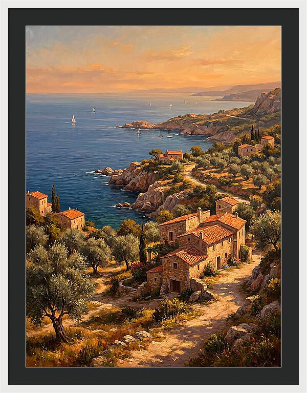 Mediterranean Coastal Serenity