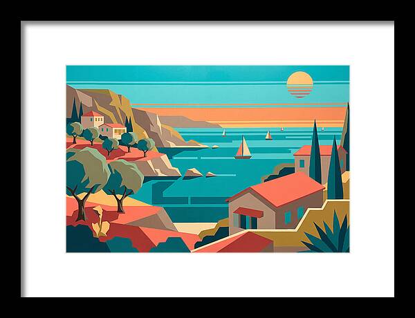 Mediterranean Coastal Tranquility