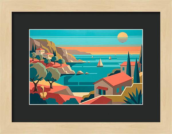 Mediterranean Coastal Tranquility