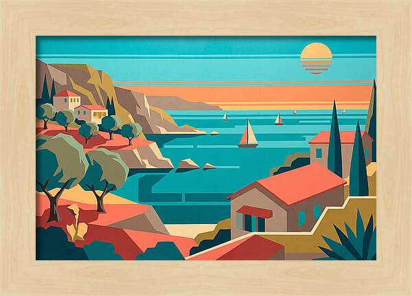 Mediterranean Coastal Tranquility