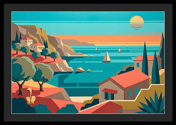 Mediterranean Coastal Tranquility