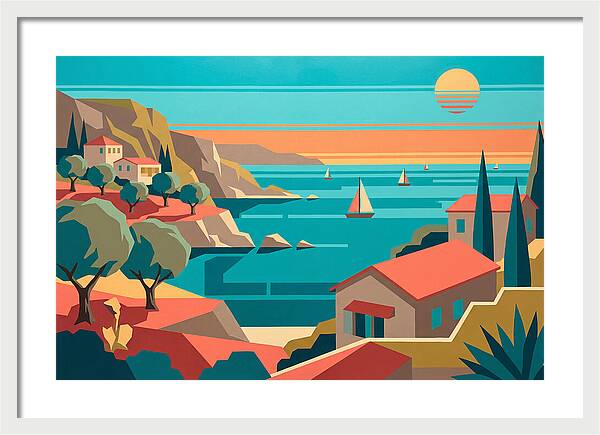 Mediterranean Coastal Tranquility