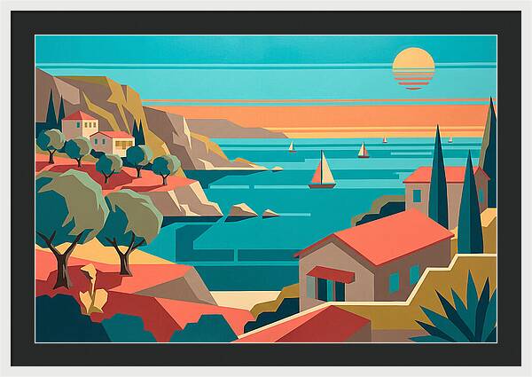 Mediterranean Coastal Tranquility