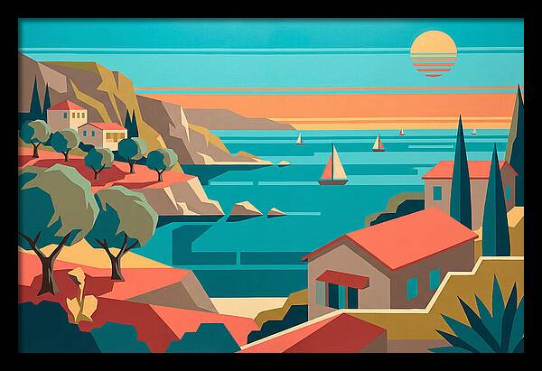 Mediterranean Coastal Tranquility