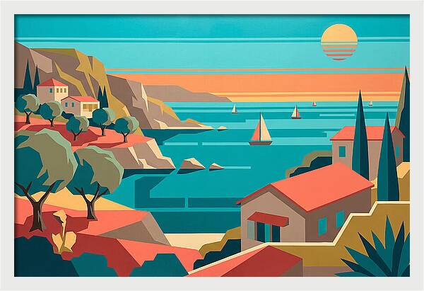 Mediterranean Coastal Tranquility