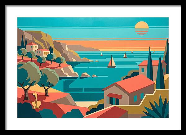 Mediterranean Coastal Tranquility