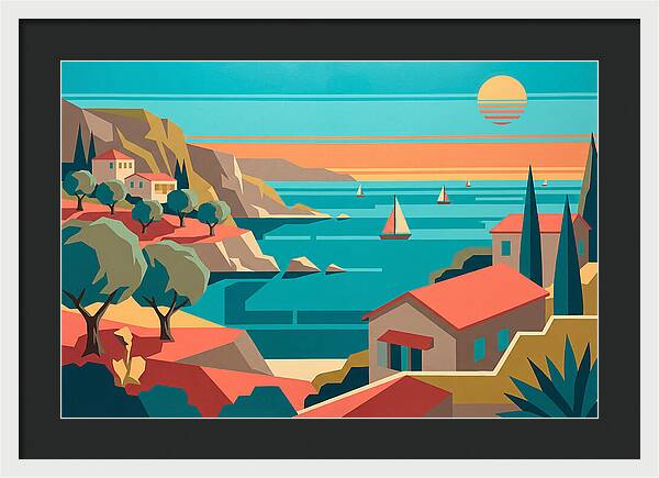 Mediterranean Coastal Tranquility