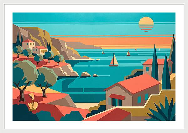 Mediterranean Coastal Tranquility
