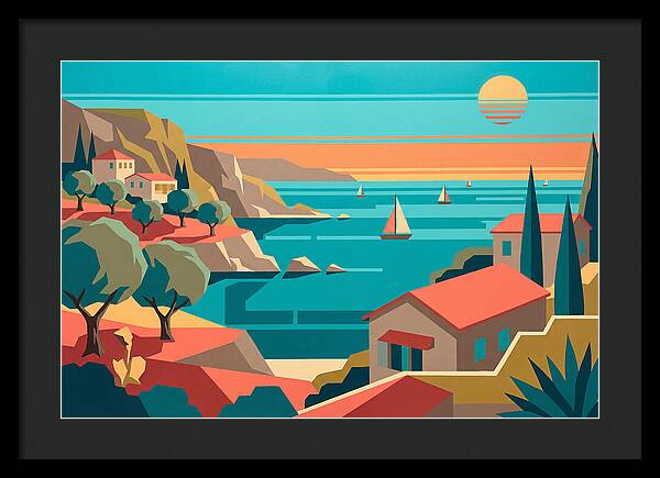 Mediterranean Coastal Tranquility