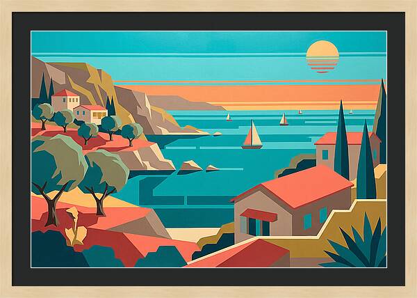 Mediterranean Coastal Tranquility
