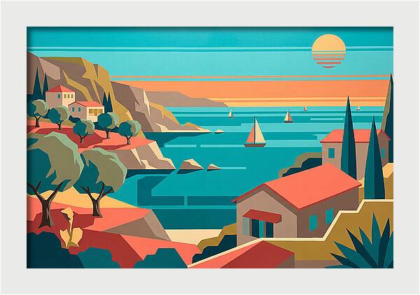 Mediterranean Coastal Tranquility