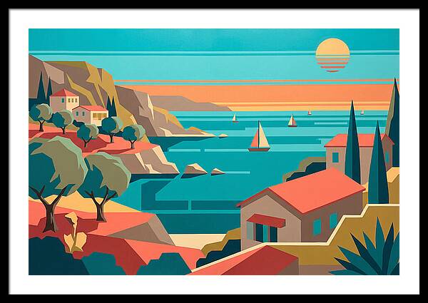Mediterranean Coastal Tranquility