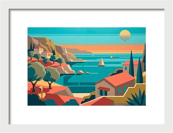Mediterranean Coastal Tranquility