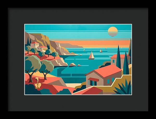 Mediterranean Coastal Tranquility