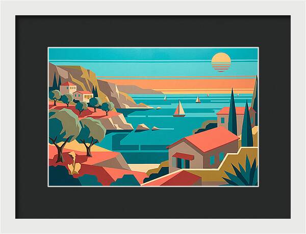 Mediterranean Coastal Tranquility