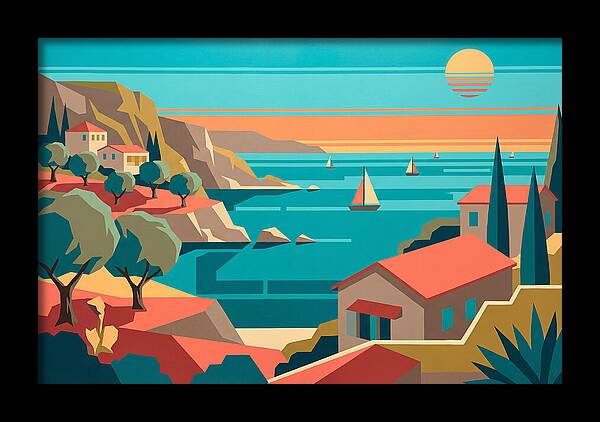 Mediterranean Coastal Tranquility
