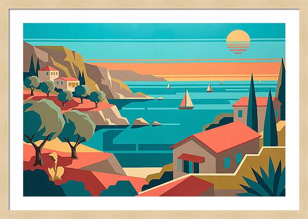 Mediterranean Coastal Tranquility