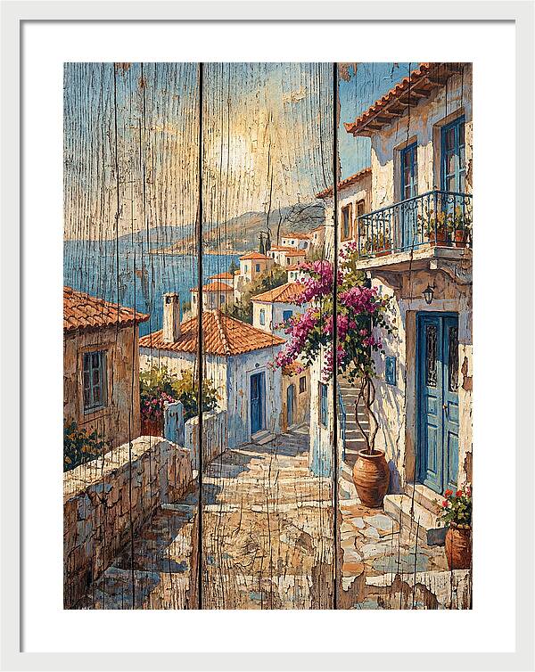 Mediterranean Coastal Village