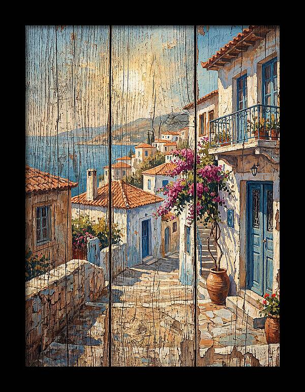 Mediterranean Coastal Village