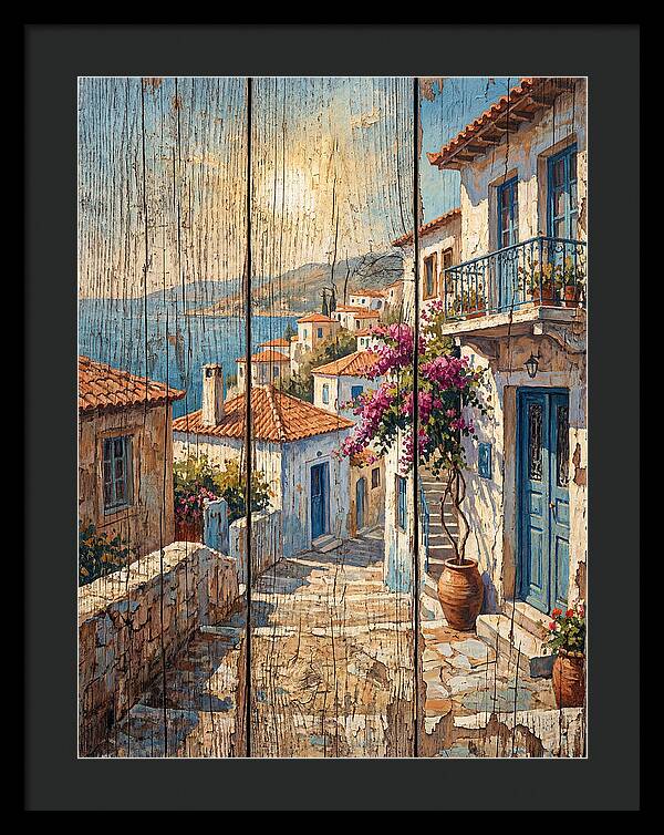 Mediterranean Coastal Village