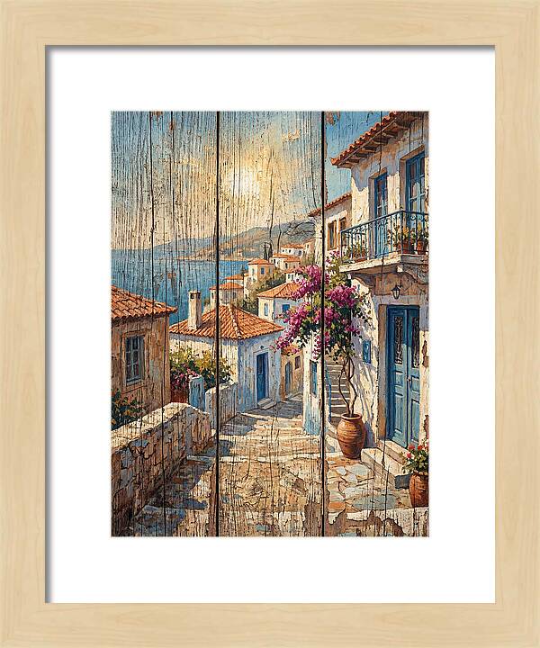 Mediterranean Coastal Village