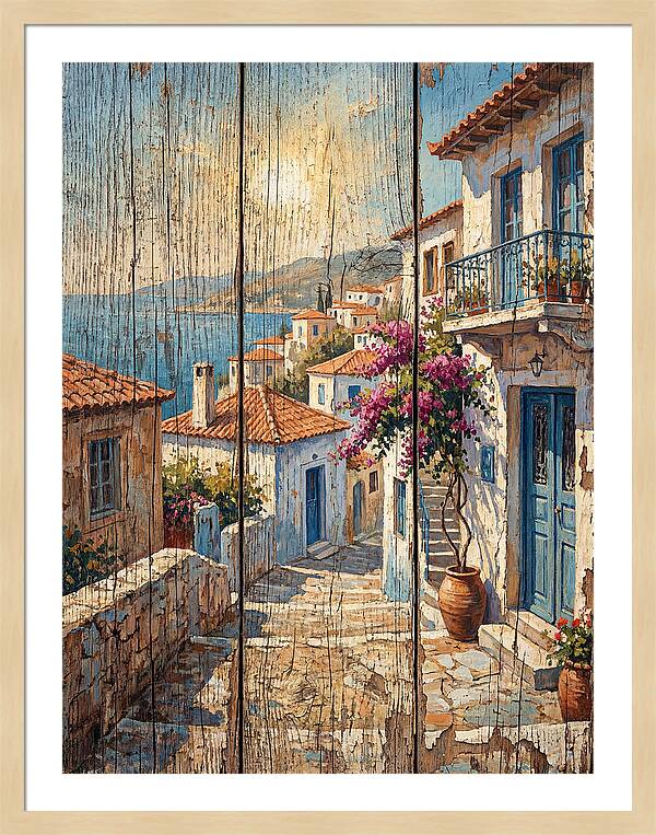Mediterranean Coastal Village