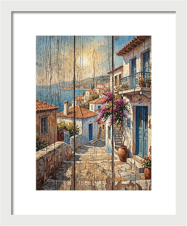 Mediterranean Coastal Village