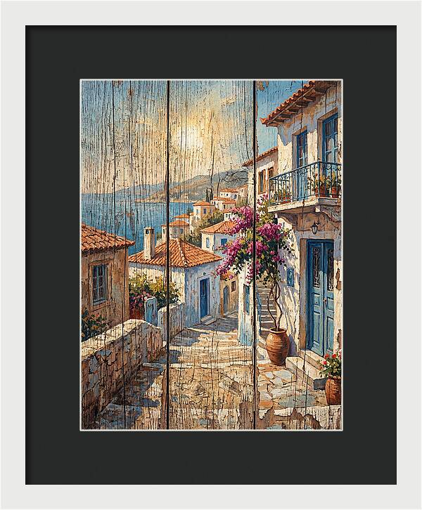 Mediterranean Coastal Village